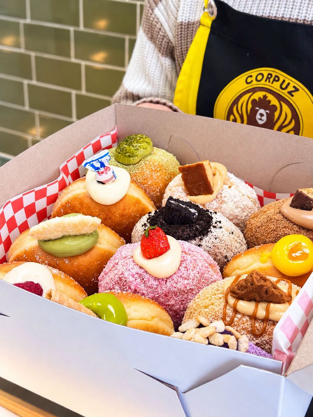Signature Cream Brioche donuts