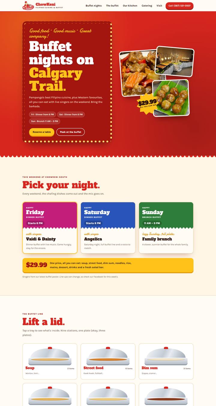 Screenshot of ChowKeni